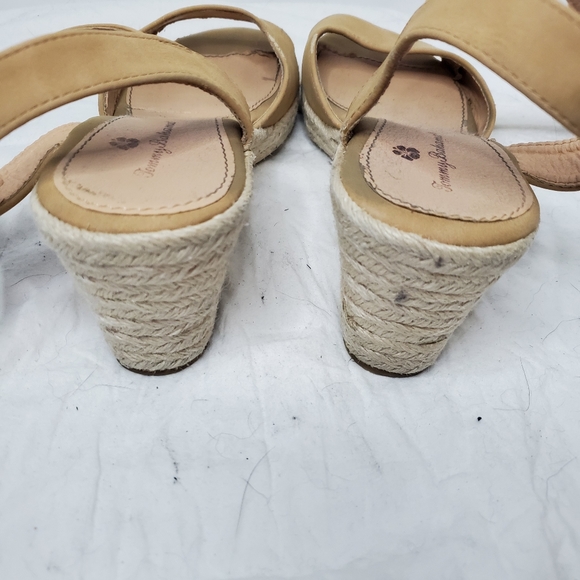 Tommy Bahama Womens 9 Caisy Espadrille Wedge Tan - Picture 2 of 8